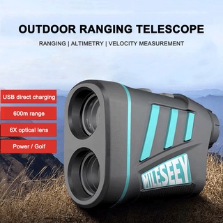ready pf240 600m range finder 6x telescopio telémetro de mano para caza de golf