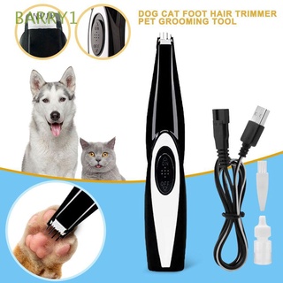Barry1 perro suministros esquila|Usb recargable mascota de aseo herramienta de mascotas Trimmer Mini gato suministros afeitadora de pelo eléctrico Pet Clipper de pelo/Multicolor