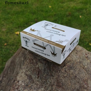 fly 5 folleto accesorios de fumar cuerno translúcido clásico cigarrillo de papel natural. (1)