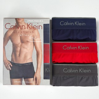Oferta de tiempo!! Calvin Klein CK ropa interior de hombre tela de algodón 100% transpirable troncos