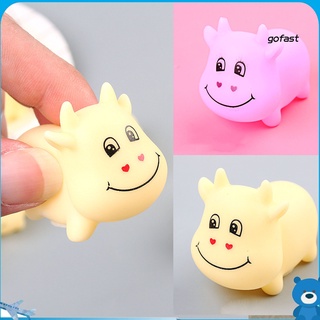 Go-3 pzas juguete Para aliviar estrés/Bola De ventilación con diseño De Vaca/juguete Para niños/regalo (1)
