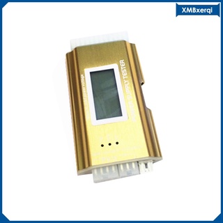 Digital LCD PC Ordenador Fuente De Alimentacin Probador 20/24 Pines Para BTX ITX ATX TFX Color Oro