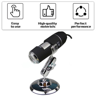 Adjustable Brightness 1600X/1000X 8 LED 2MP Digital Microscope Endoscope (7)