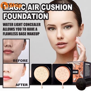 ✅COD EELHOE Magic Air Cushion Foundation Magic Air Cushion Foundation BB Cream Invisible pores brighten skin tone beautyy4