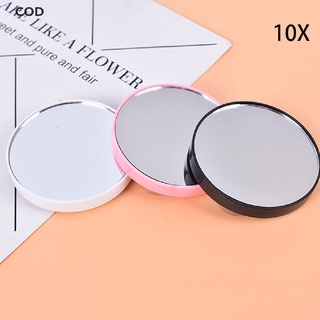[COD] Portable Makeup 5X 10X Magnifying Cosmetic Round Mirror with Two Suction Cup HOT