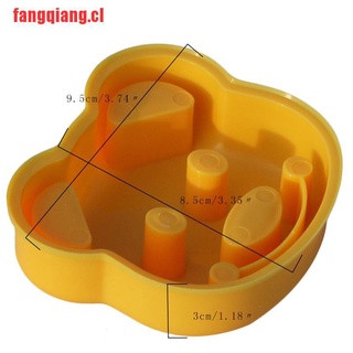 [fangqiang]molde de sándwich en forma de oso pequeño pan galletas en relieve Dev (8)