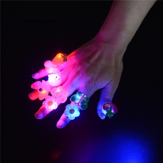 [treewateritu] Anillos luminosos para bebés/5 pzs/anillos luminosos de dedo para niños/juguete/regalos/fiesta [treewateritu] (8)