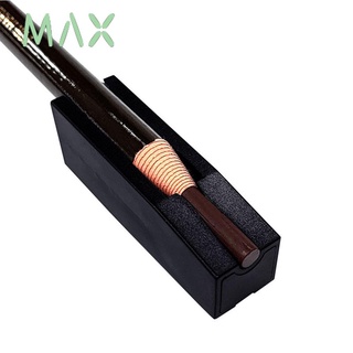 max nuevo afilador de lápiz punta delgada lápiz de cejas sacapuntas permanente impermeable suministros de maquillaje negro microblading
