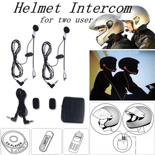{FCC} casco de motocicleta Interphone Walkie Talkie comunicación intercomunicador auriculares {newwavebar.cl}