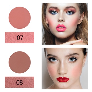 Bandeja de colorete mate de 8 colores mate de larga duración Rouge bandeja accesorios de maquillaje (2)
