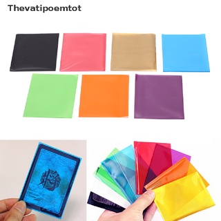 thevatipoemtot 50pcs multicolor cards sleeves card protector board game cards magic sleeves Popular goods (7)