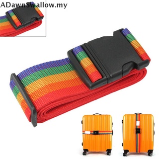 Aadawnswallow: ajustable personalizar equipaje de viaje maleta cerradura seguro cinturón correa equipaje corbata MY (1)