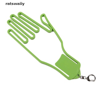 Ratswaiiy Golf Glove Men 1PC Hand Shaped Holder Rack Dryer Hanger Keeper Gear Plastic Rack CL