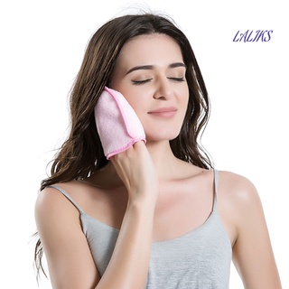 laliks Microfiber Pad Cleansing Tool Reusable Makeup Remover Towel Facial Cloth Wipes (2)
