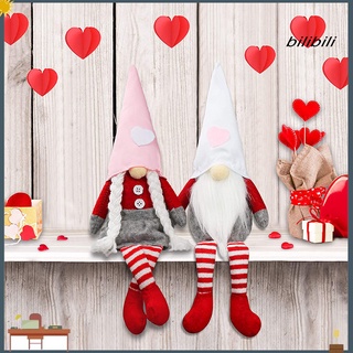 le gnome muñeca de dibujos animados de piernas largas sin cara juguete de peluche para el día de san valentín