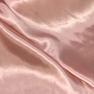 Tela de satén de seda Maxmara de 1/2 metros, seda Premium, color rosa