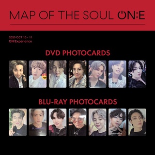 Kpop BTS MOTS ON:E DVD Blu-ray Photocards Tickets HD Tarjetas Fotográficas (9)