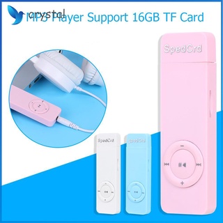 Crystal MP3 Player tira deporte sin pérdidas sonido soporte 64GB TF tarjeta reproductores multimedia