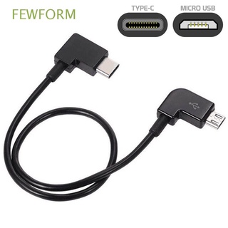 FEWFORM High Quality Data Cable Converter USB 3.1 Type-C OTG Adapter Android Phone Connector Male to Male Charging Cord USB-C to Micro USB