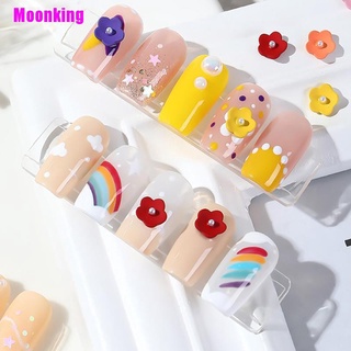 [Moonking] 5 piezas de cerámica para decoración de uñas, diseño de uñas, accesorios de manicura