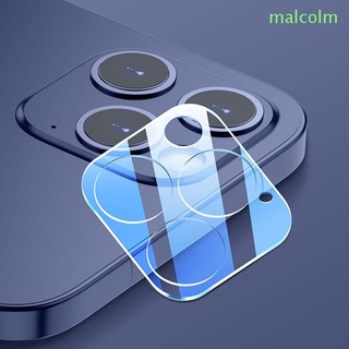 MALCOLM1 Para iPhone 12 Mini Pro Max Cubierta Completa De La Película Protectora Lente Cámara Caso