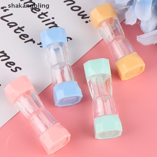 shkas botella tubo lente de contacto caso titular gafas caso de viaje lentes caja contenedor bling
