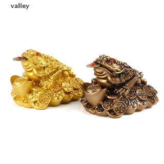 Valley Feng Shui Money Lucky Fortune Chinese For Frog Toad Coin Ornaments Lucky Gift CL