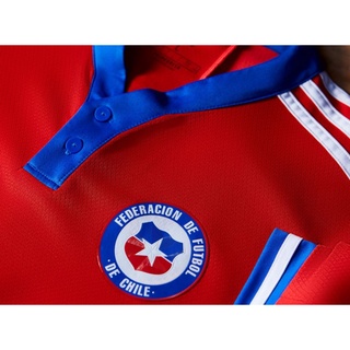 2021 2022 chile team new jersey home red (3)