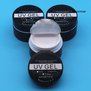 DR-MJ 1 Bottle Transparent UV Nail Gel Manicure Tool UV Builder Extension Gel Nail Art (2)