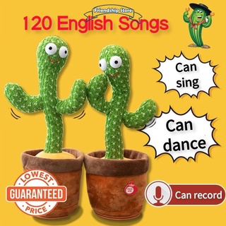 120 canciones Cactus bailando Cactus pinchar canto peluche Cactus baile regalo