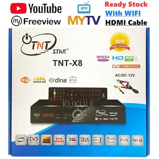 Tnt Star tv decodificador my tv Digital Astro satélite receptor T2 S2 C Combo Dekoder Myfreeview set top box soporte Ninmedia Mediacorp MTV X01 X8