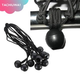 20 cuerdas elásticas de bola, cuerda de choque elástica, gran para asegurar lona, cubierta de barco, tubería de pared, carga y más (2)