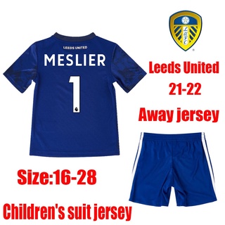 Leeds United traje infantil fuera jersey de fútbol 2021 2022 TROBERTS hernández HARRISON JAMES BAMFORD RAPHINHA PHILLIPS RODRIGO camiseta de fútbol niños kits uniformes (4)