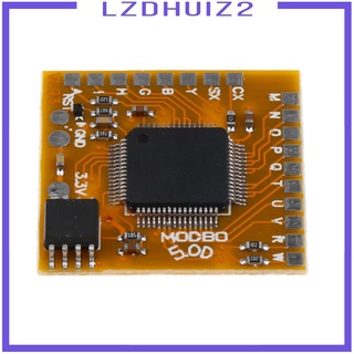 Les Fleurs 1PC MODBO V Chip para Sony PS2 IC/PS2 SupportHard Disk Boot NIC amarillo