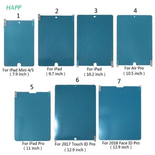 happ protector de pantalla de papel mate pet anti deslumbrante pintura para i pad 9.7 pro 10.5 mini 5 face id 11 12.9 nuevo 10.2 pulgadas