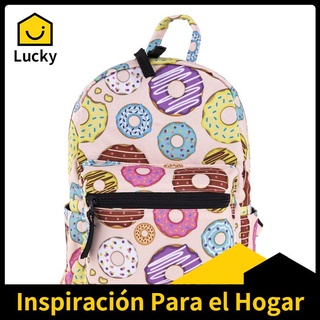 donuts mochila escolar mochila para niñas niños mochila mochila de viaje