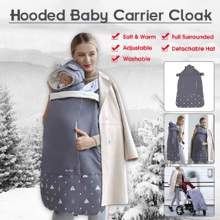[multiuso, ajustable] 0-36 meses con capucha porta bebé capa otoño invierno bebé caliente capa cochecito cochecito manta