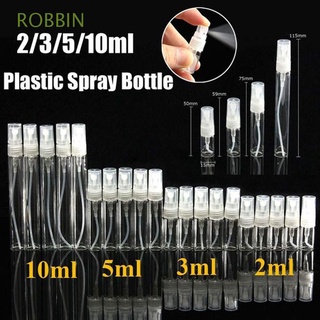ROBBIN Empty Cosmetics Bottle Professional Cosmetic Container Spray Bottles Test Tube Bottle Thin Glass Vials Glass Spray Bottle High Quality Perfume Bottle