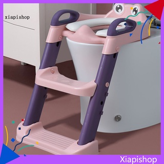 Xps PP orinal asiento de entrenamiento niño orinal asiento de entrenamiento escalera suministros de dibujos animados respaldo para el hogar