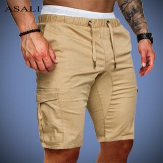 Cargo Shorts Men Summer Multi-pocket Boardshorts Breathable Male Casual Shorts Comfortable Fitness Mens Short Pants Bodybuilding