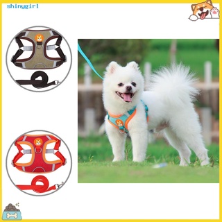 [SG] Chaleco para perro conveniente ajustable chaleco para mascotas correa duradera suministros para mascotas