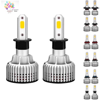 Novsight H3 7 luces Led antiniebla accesorios para coche 3000k amarillo 72w 10000lm tamaño Mini coche lámpara antiniebla