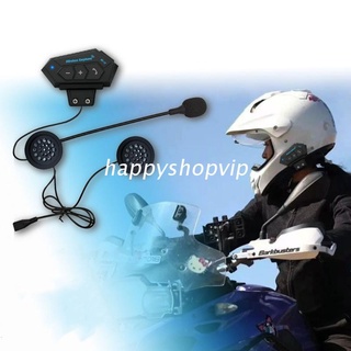 Hsv casco de motocicleta intercomunicador inalámbrico manos libres Kit de llamadas telefónicas estéreo Anti-interferencia interfono reproductor de música
