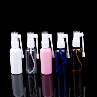 oonly 50ml botellas de pulverización nasal al vacío de plástico transparente 360 bomba de pulverización giratoria cl