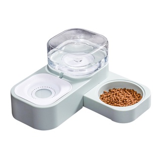 felicia pet perro gato tazón automático alimentador fuente agua beber recipiente de alimentación para gatito cachorro (5)