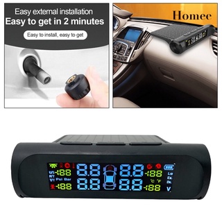 [electrodomésticos] Sistema Universal de monitoreo de presión de neumáticos de coche con Sensor externo TPMS