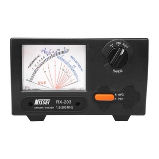 NISSEI RX-203 Medidor De Potencia 1.8-200Mhz Onda Corta UV De Pie SWR Digital RX203 Para Radio De Dos Vías