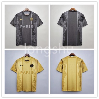 2020 2021 Conjunto Psg camiseta De fútbol De color dorado negro Paris