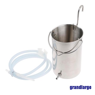 Enema Bucket Kit de acero inoxidable adecuado para el hogar, agua café Colon limpieza
