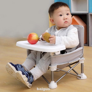 silla de comedor para niños de aleación de aluminio desmontable con bandeja ajustable para viaje/playa/bebé (8)